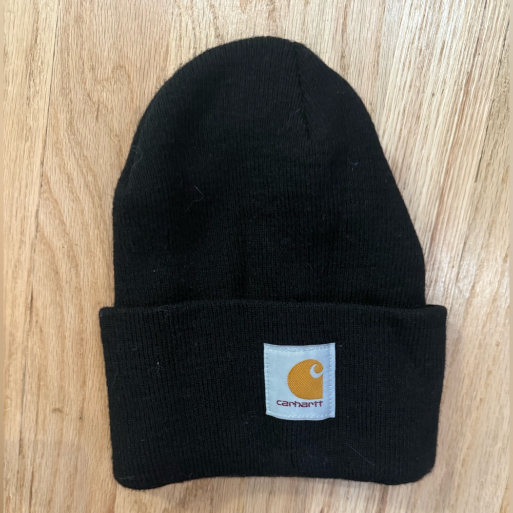 Carhartt Unisex Black Knit Hat